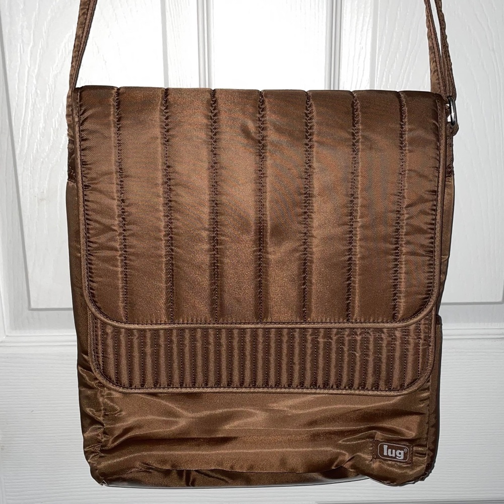 Lug Chocolate Brown Laptop Bag
